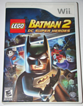 Nintendo Wii - Lego Batman 2 Dc Super Heroes - Wb Games (Complete With Manual) - £11.99 GBP