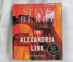 The Alexandria Link by Steve Berry 2007 Audiobook 6 Hours 5 CD Set  - $7.63