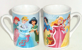 Disney Princess Coffee Mug Cinderella Belle Belle Ariel Snow White Jasmi... - £31.93 GBP