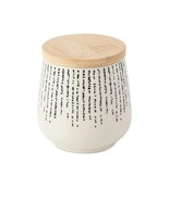 Thyme &amp; Table ~ 7.1 Ounce ~ Ceramic Jar w/Wooden Lid ~ RILEY PATTERN - $35.19 CAD
