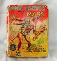 Edgar Rice Burroughs JOHN CARTER OF MARS Whitman Publishing 1940   - £65.58 GBP