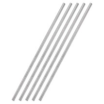 uxcell 4mm x 300mm 304 Stainless Steel Solid Round Rod for DIY Craft - 5pcs - £11.98 GBP