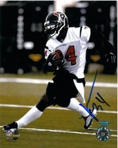 Vernand Morency signed Houston Texans 8x10 Photo- Morency Hologram - £4.71 GBP