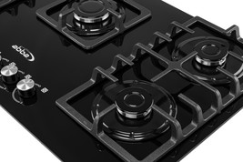 ABBA CG-601-V5D -36" Gas Cooktop with 5 Sealed Burners -Tempered Glass Surface image 4