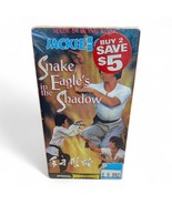 Snake In The Eagles Shadow 1996 JACKIE CHAN 1978 MARTIAL ARTS VHS VTG  - $9.66 CAD