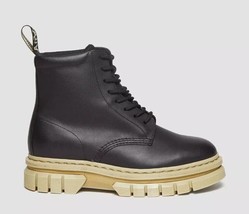 new women&#39;s 9 Dr. Martens Rikard 8i Contrast Sole Platform Leather Lace ... - $104.49