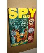 SPY SCIENCE *NICE UNUSED* TRADE PB FUN WORKBOOK PUZZLES CODE BREAKING - $4.95