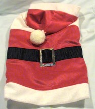 Santa Pet/Dog Apparal/Coat Fits Small/Medium Dogs Approximately 14-15lbs - £7.90 GBP