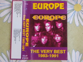 Europe The Very Best Of 1983 - 1991 Unofficial Audio Cassette Made In Russia - £10.07 GBP