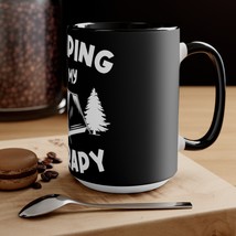 Custom Accent Mug - Vibrant Two-Tone Ceramic Coffee Mug, Microwave and D... - $26.78+