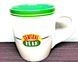 FRIENDS TV Series Central Perk Logo XLG 14 Oz Coffee Tea Drinking Mug Cup Flaws - £11.04 GBP