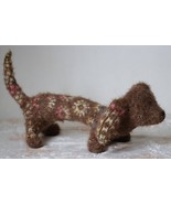Knitted animal/Knitted Animal Dog/Knitted Dog/Collectable Toy Dog/Knitte... - $1,922.68 MXN
