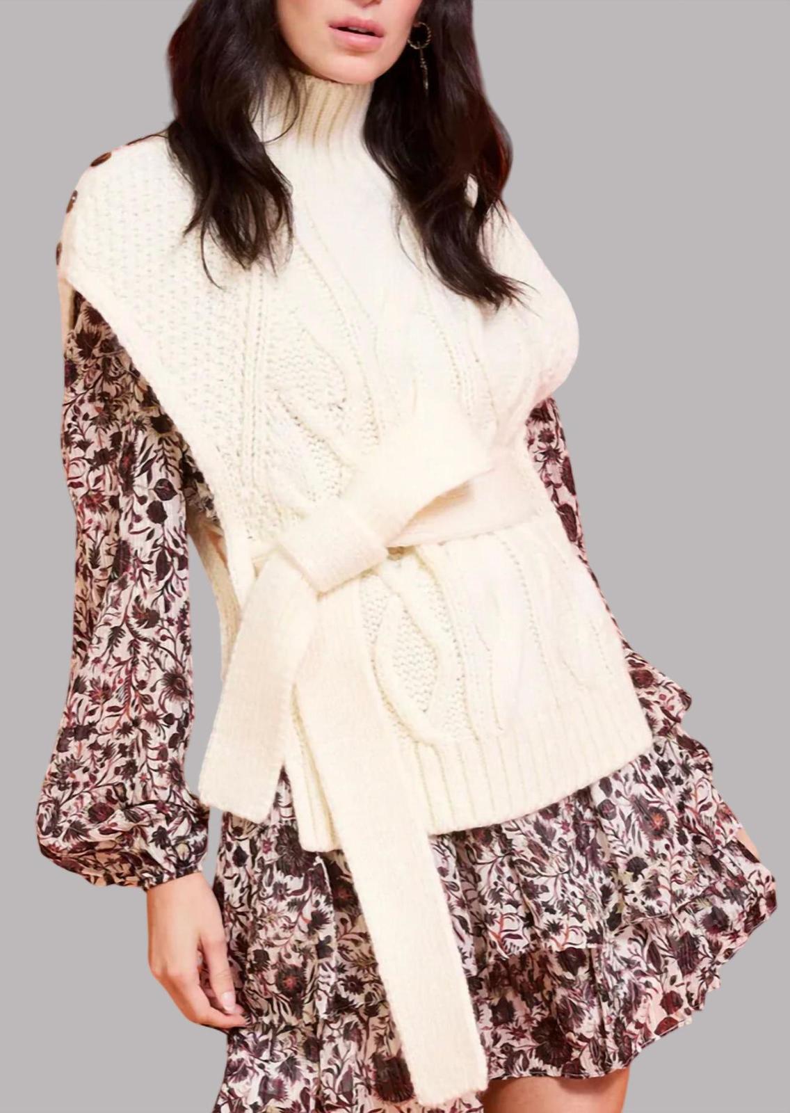 Marie Oliver emerson popover sweater poncho size 2XS - £88.00 GBP