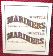 1987 Sportflics Team Logo Trivia Mini Motion #104 Seattle Mariners - £3.55 GBP