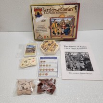 Vintage Settlers of Catan 5-6 Player Expansion COMPLETE 1999 Mayfair Games #488 - £39.02 GBP