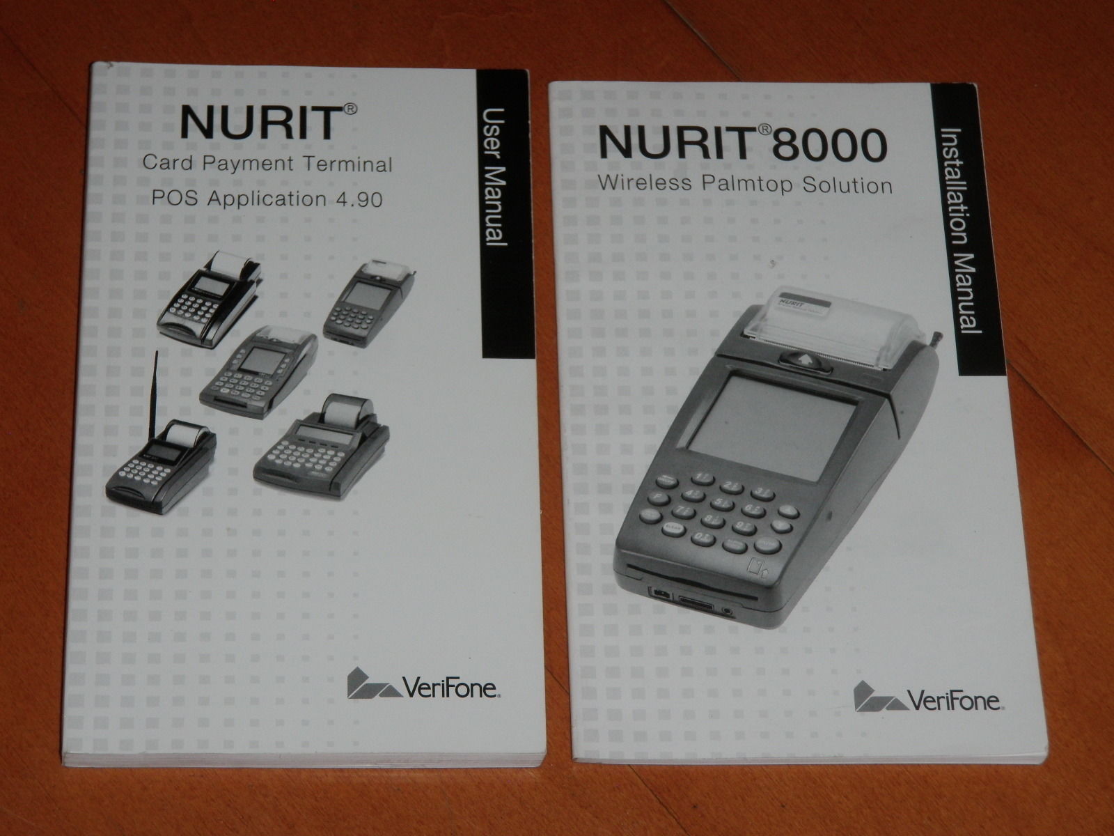 2006 USER MANUAL & INSTULATION MANUAL For NURIT 8000 VeriFone NEW - $9.79