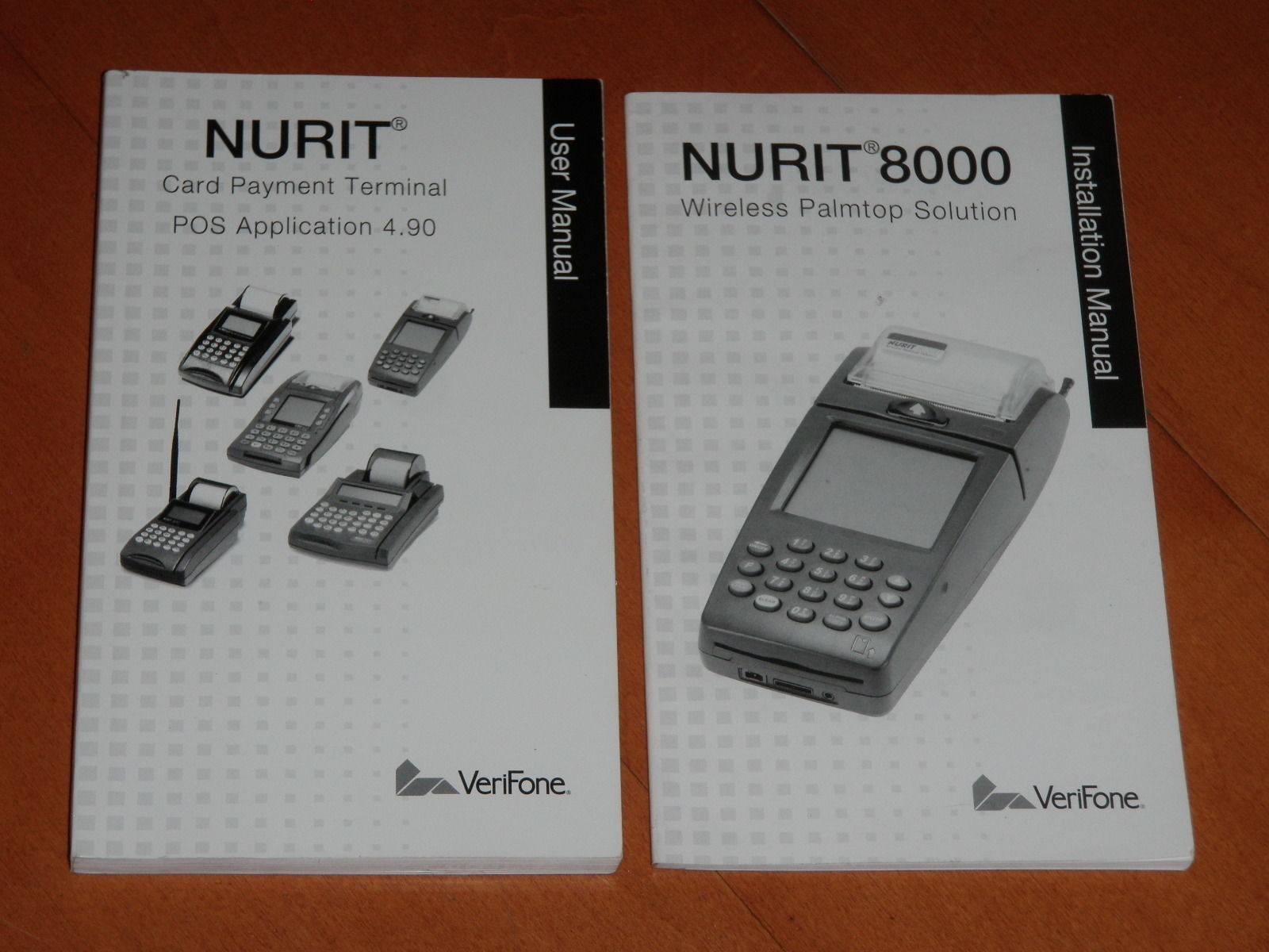 2006 USER MANUAL &amp; INSTULATION MANUAL For NURIT 8000 VeriFone NEW - $9.79