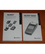 2006 USER MANUAL &amp; INSTULATION MANUAL For NURIT 8000 VeriFone NEW - $182.05 MXN
