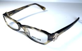 NEW ROBERTO CAVALLI Brown Rhinestone Eyeglasses Glasses  Aqua Aria 0484 ... - $59.99