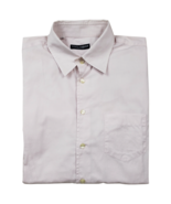 Vintage Dolce &amp; Gabbana Dress Shirts Mens 18 45 Pink Long Sleeve Button Up - $36.98