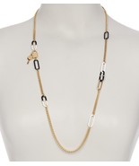 Marc Jacobs Vintage Necklace Stationary Bubble Medley Padlock Key New $128 - $111.71 CAD