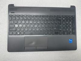 HP 250 G8 palmrest touch pad keyboard M31099-001 - $50.45 CAD
