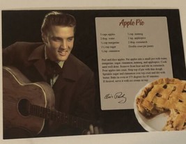 Elvis Presley Postcard Apple Pie Recipe - $3.46