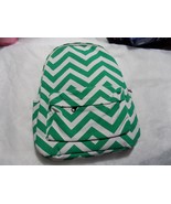 Girls Chevron-Pattern Backpack with Back-to-School Essentials - Green - $29.02