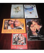 Polish Foreign Film Movies PAN TADEUSZ QUO VADIS etc Region CD-ROM DVD-V... - $45.00