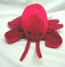 Mary Meyer SOFT RED LOBSTER FINGER PUPPET 5&quot; Plush STUFFED ANIMAL Toy 1995 - $14.85