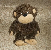 13&quot; Carter&#39;s Baby Brown Shaggy Floppy Monkey Stuffed Animal Plush Toy 41394 - £36.78 GBP