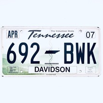 2007 United States Tennessee Davidson County Passenger License Plate 692... - £13.28 GBP