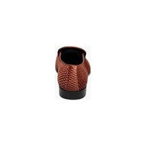 Stacy Adams Shapshaw Velour Moc Toe Slip On Shoes Cognac 25642-221 image 7