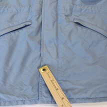 Vintage Columbia Blue Gore-Tex Parka Hidden Hood Full Zip Jacket Men's Sz Medium image 3