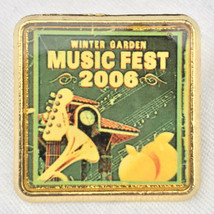 Winter Garden Music Fest 2006 Metal Pin Back Button - $11.95