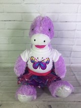 Build A Bear Purple Sparkle Stegosaurus Dinosaur Dragon Stuffed Plush An... - $27.71