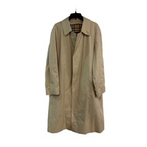 Vintage Burberrys Beige Trench Coat Made in England Men&#39;s Size 50 Regular - £195.90 GBP