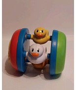 Playskool Busy Chase N Crawl Toy Spinning Duckies Rattle Clicking Noise - $227.42 MXN