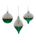 Two-Tone Tiered Glass Ornament (Set of 12) - $1,978.17 MXN Two-Tone Tiered Glass Ornament (Set of 12) - $1,978.17 MXN