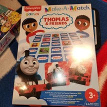 Mattel Thoms &amp; Friends Make-A-Match Matching Game Fisher-Price Thomas Tr... - £6.15 GBP
