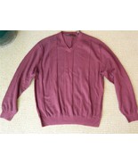 Perry Ellis Sweater Pullover V- neck Cotton Knit  L/S XXL NWT - £17.95 GBP
