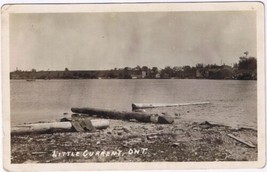 Postcard RPPC Little Current Manitoulin Island Ontario - $8.90