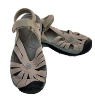 Keen Rose Womens 8.5 Brindle Shitake Vegan Waterproof Hiking Sandals Outdoor Tan - £36.74 GBP