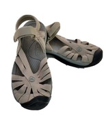 Keen Rose Womens 8.5 Brindle Shitake Vegan Waterproof Hiking Sandals Outdoor Tan - £36.51 GBP