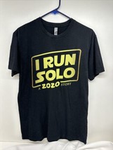 I Run Solo A 2020 Story Men’s T Shirt Med Black Gold - £19.22 GBP