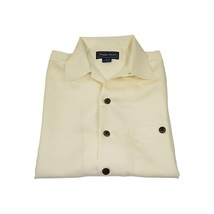 Men's Short Sleeves Summer Shirt by Indygo Smith Soft Rayon Blend 828-62 Cream image 2
