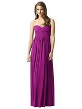 Dessy 2846 Bridesmaid / Formal Dress...Persian Plum..Size 2...NWT - £48.55 GBP