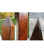 ANTIQUE Arts Crafts Mission Hall Tree Coat Rack MAIN POST ONLY mahogany oak - $2,673.06 MXN