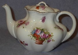 Old Vintage English Porcelain Royal Doulton Dalton Teapot  - £47.10 GBP