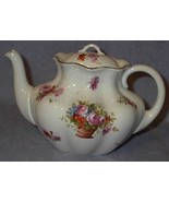 Old Vintage English Porcelain Royal Doulton Dalton Teapot  - $59.00